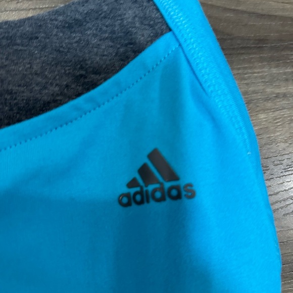 Adidas Blue Graphic Tank Top - Picture 3 of 7